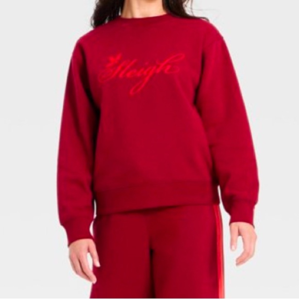 Universal Thread Women's Red Sweater Sweater